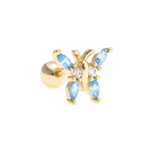 Large Blue 18K