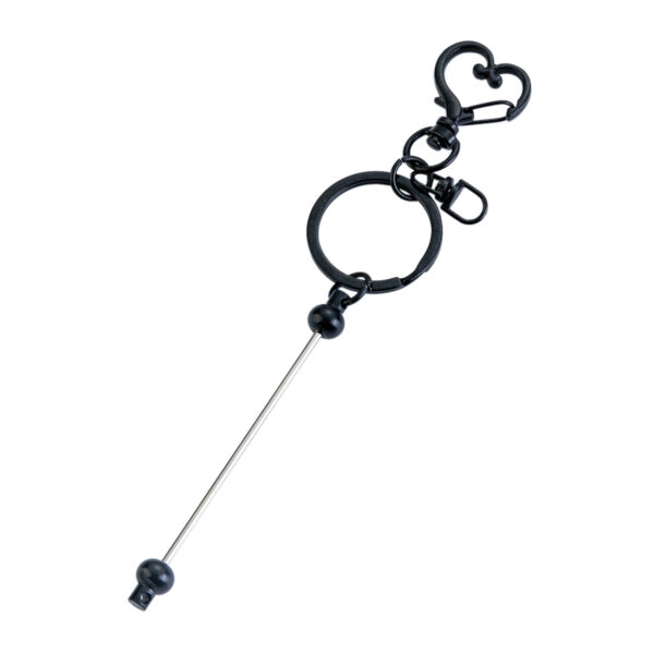 Wholesale DIY Beaded Heart Keychain Pendant Event Commemorative Small Gift Keychain Creative Luggage Pendant Keychain