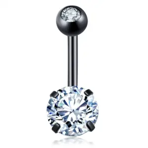 One Black Double Zircon