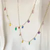 Wholesale Elegant Lady Geometric Titanium Steel Plating Necklace