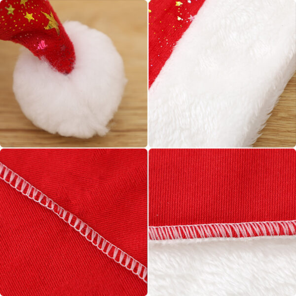 Wholesale Christmas hat with colorful stars