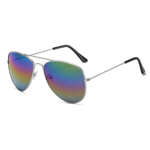 Silver frame colored mercury
