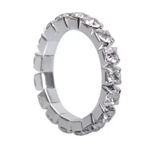 A Row of White Diamond