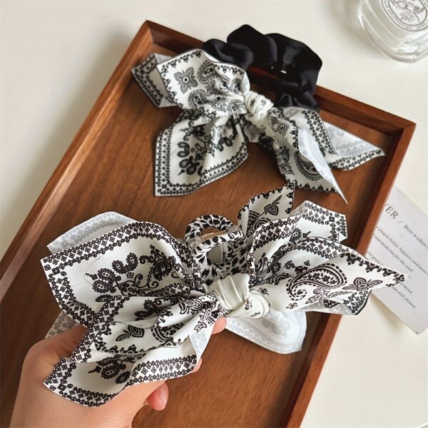 oly-4c8cbb3fdcabc2971ffe71d4670e646f Wholesale Cross-border double-sided cashew flower bow hairpin love clip summer holiday shark clip fashion ponytail clip headdress