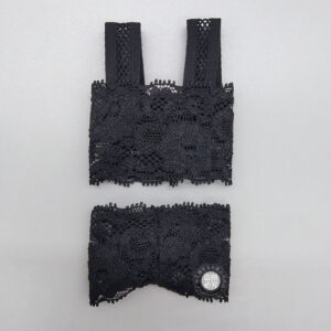 Fat Body Sling Lace Black Underwear