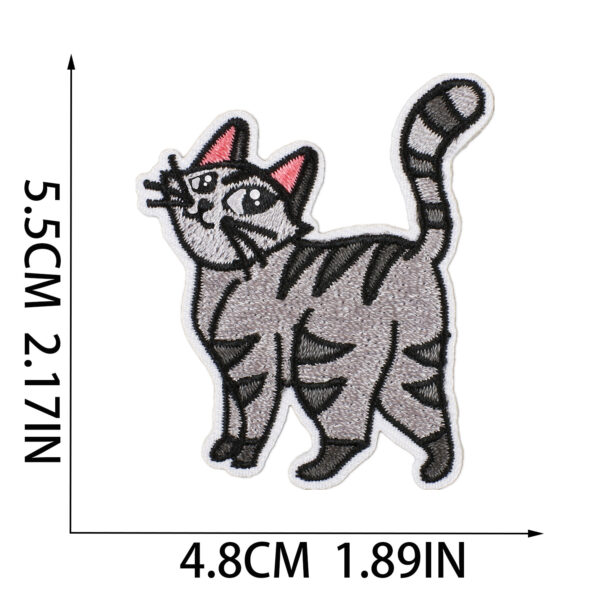 oly-4ca32bda6da3e8fdf0adde19c57e799d Wholesale Xiao Tian cartoon kitten embroidery cloth sticker bag decoration patch computer embroidery micro stamp cat cat star embroidery