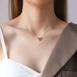 P562 Rose Gold Necklace 40 + 5cm