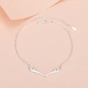 Antlers Bracelet (Silver)