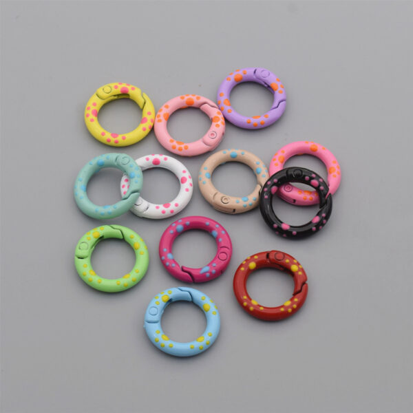 Wholesale Colorful Cute Cat Claw Keychain