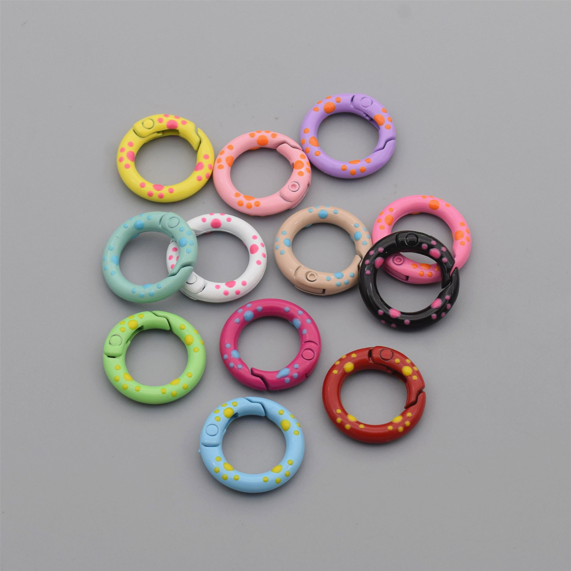 Wholesale Colorful Cute Cat Claw Keychain