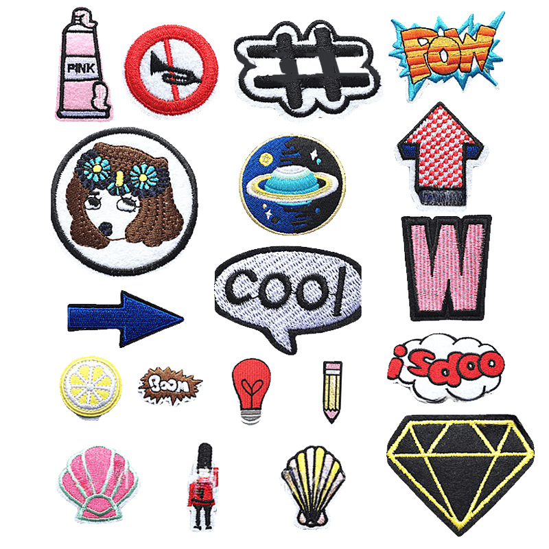 Wholesale Cute rabbit cartoon cloth patch for chilen's clothes
