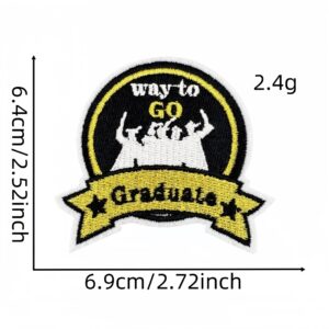 Graduation Season Fabric Patch #10