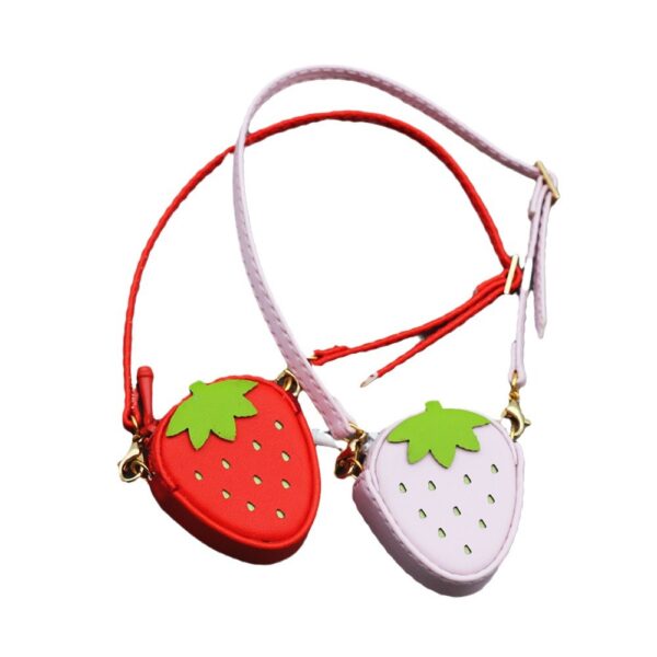 Wholesale Bjd Doll 1/12 1/8 1/6 Bjd Baby Bag Exo Doll Labubu Fashion Strawberry Bag Baby Clothes Accessories