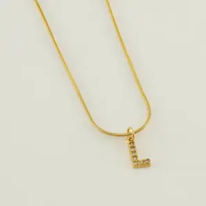 Gold Letter L / 18K