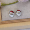 Wholesale Earrings Trend Santa Claus Elk Tree Earrings Set Girls Party Christmas Gift