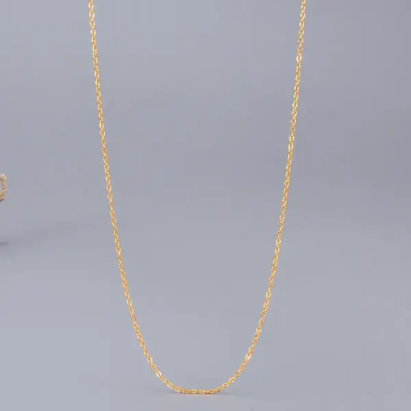 Wholesale PVD Coated Real Gold Plated 18K Gold Heart 304 Stainless Steel Titanium Steel Fashion Waterproof Non Tarnish 304 Stainless Steel Titanium Steel Necklace