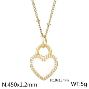 E Style Gold White-KN235275-Z