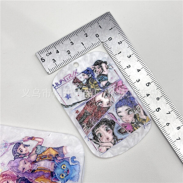 Wholesale Cartoon Print Irregular Shape DIY Handmade Beads OLY Exclusive