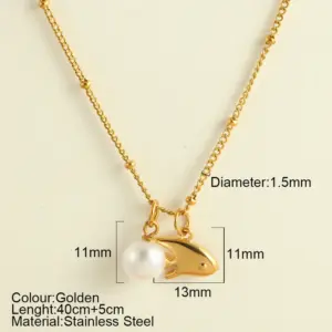 Imitation Pearl Fish 25206