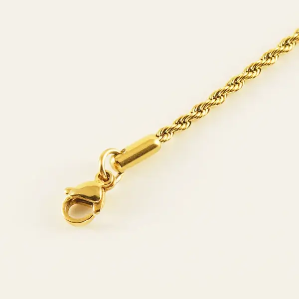 Wholesale 1 Piece Casual Simple Style Solid Color 304 Stainless Steel Plating Titanium Steel PVD Coated PVD Coated 18K Gold Plated Women'S Anklet