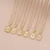 Wholesale Jewelry Cute Romantic Letter 304 Stainless Steel Copper Cable Chain Pendant Necklace