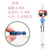 oly-4db8138046d57bf1f4dc06f17df1dc4e Wholesale Random 100pcs Dog Paw Series Creative Ballpoint Pen Bead