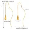 Wholesale PVD Coated Real Gold Plated 18K Gold Geometric 304 Stainless Steel Elegant Vacation Simple Style Waterproof Non Tarnish Drop Earrings