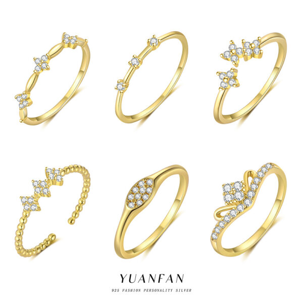 oly-4dd407678b2fd3c40b373d88254e289a Wholesale S925 Sterling Silver Luxury Flower Ring