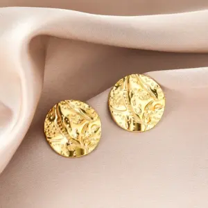 E1380-A (Gold Stud Earrings Pairs)