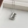 Wholesale Simple Style Classic Style Letter Copper Silver Plated Pendant Necklace In Bulk