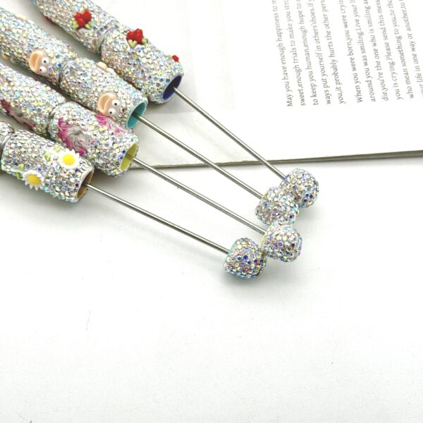 oly-4de7b43ffdd42c52ca1199aee9b00b70 Wholesale luminous full ill beaded pen diy luminous full ill heavy advanced rhinestone ball pen manufacturers