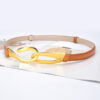 oly-4df4a0342f5fef24f4fec262ecaec4ff Wholesale Fashion Women's Belt Decorative Hook Buckle Korean Style All-match Belt with ess Punch-free Belt