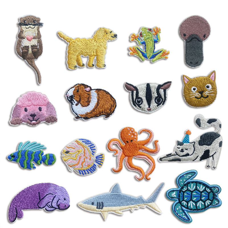 Wholesale Cross-border Hot Selling Computer Embroidery Embroidery Cloth Stickers DIY Bag Decorative Stickers Embroidery Aessories Clothes Patch Sticke