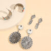 oly-4e11dc05a7c0db592970755cb886ab36 Wholesale Vintage Earrings 3 Pair Set Western Style