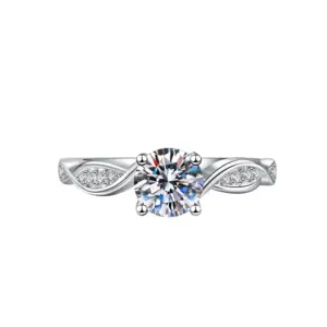 Button Wall Four-Claw Ring Tjz1183 / Adjustable Opening
