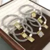 Wholesale Vintage Style Luxurious Cross Star Heart Shape Copper 18k Gold Plated Zircon Bracelets In Bulk