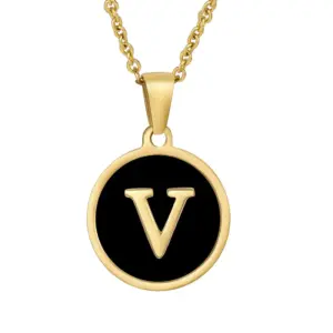 Golden V (Including Chain)