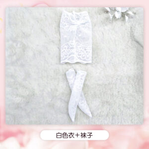 White plus socks / Height 29cm 6 cents baby underwear