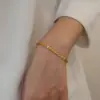 Wholesale PVD Coated 18K Gold Plated Geometric 304 Stainless Steel Waterproof Non Tarnish 304 Stainless Steel Bracelets