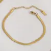 Wholesale Jewelry Hip-Hop Solid Color Zinc Alloy Gold Plated Silver Plated Bracelets Necklace Jewelry Set