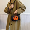 Wholesale Halloween Pumpkin Handbag Shoulder Crossbody Bag