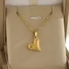Wholesale Ion Plating (IP) 18K Gold Plated 18K Gold Sun Heart Shape Bow Knot 201 Stainless Steel 304 Stainless Steel Simple Style Classic Style 201 Stainless Steel Pendant Necklace