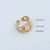 PVD Coated Real Gold Plated 18K Gold Geometric 304 Stainless Steel Fashion Waterproof Non Tarnish