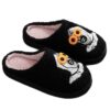 oly-4ec4c78aca726c9193c7478269d11cd1 Wholesale Halloween Christmas Horror Night Horror Clown Embroidered Cotton Slippers Men's and Women's Autumn and Winter Plaid Wool Slippers Cross-Border
