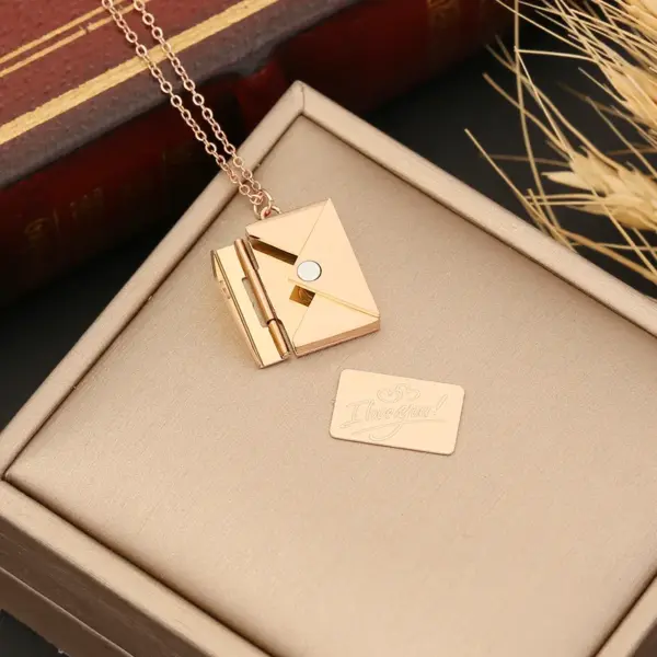 Wholesale PVD Coated 18K Gold Real Gold Plated Solid Color Stainless Steel Simple Style Waterproof Non Tarnish 304 Stainless Steel Pendant Necklace