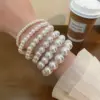 Wholesale Retro Round Pearl Beaded Bracelets 1 Piece