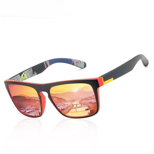 Wholesale New Men's Polarized Sunglasses Colorful Film Sports Sunglasses Elastic Paint Pc Frame Glasses 168