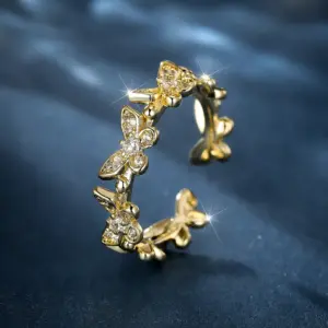 Golden White Diamond / Adjustable Opening