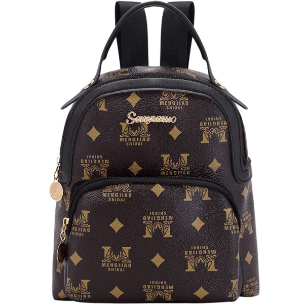 Wholesale Women's backpack print cow color trendy personality fashion double-layer texture