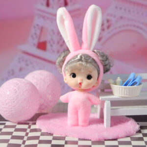2.5-inch pink bunny / Color box packaging
